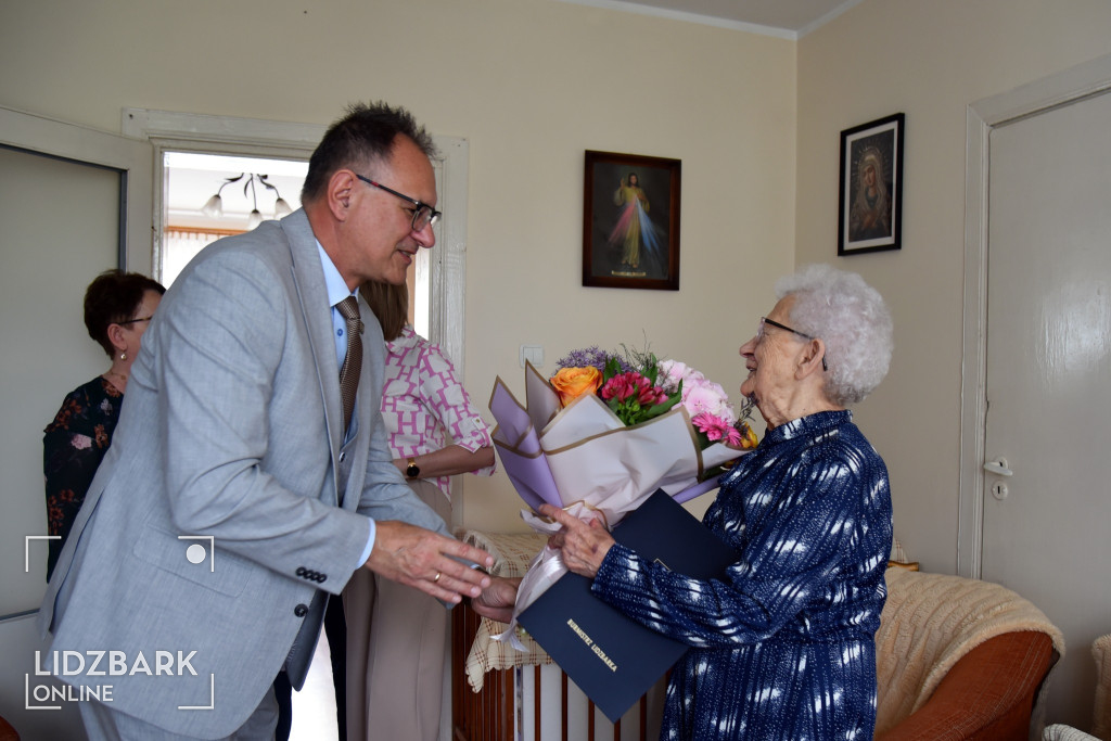 95 lat Pani Jadwigi Ucińskiej