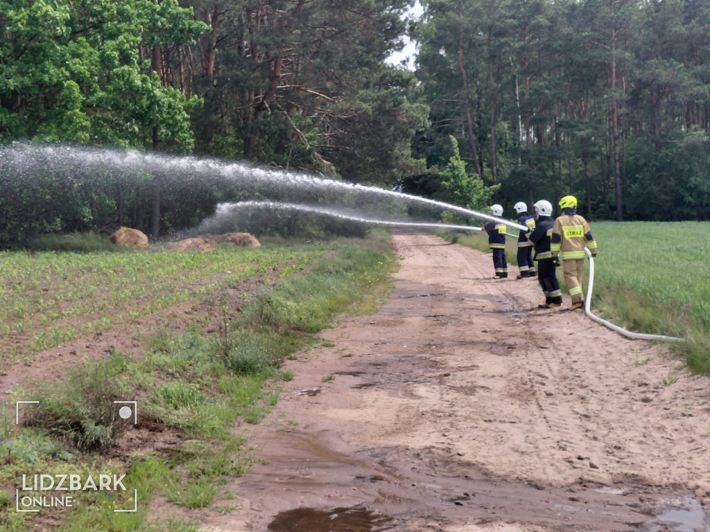 Ćwiczenia strażaków w powiecie działdowskim