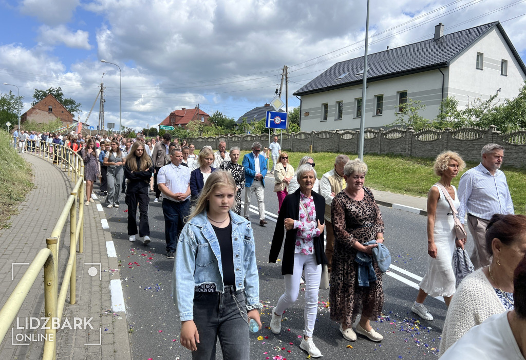 Boże Ciało w Kiełpinach
