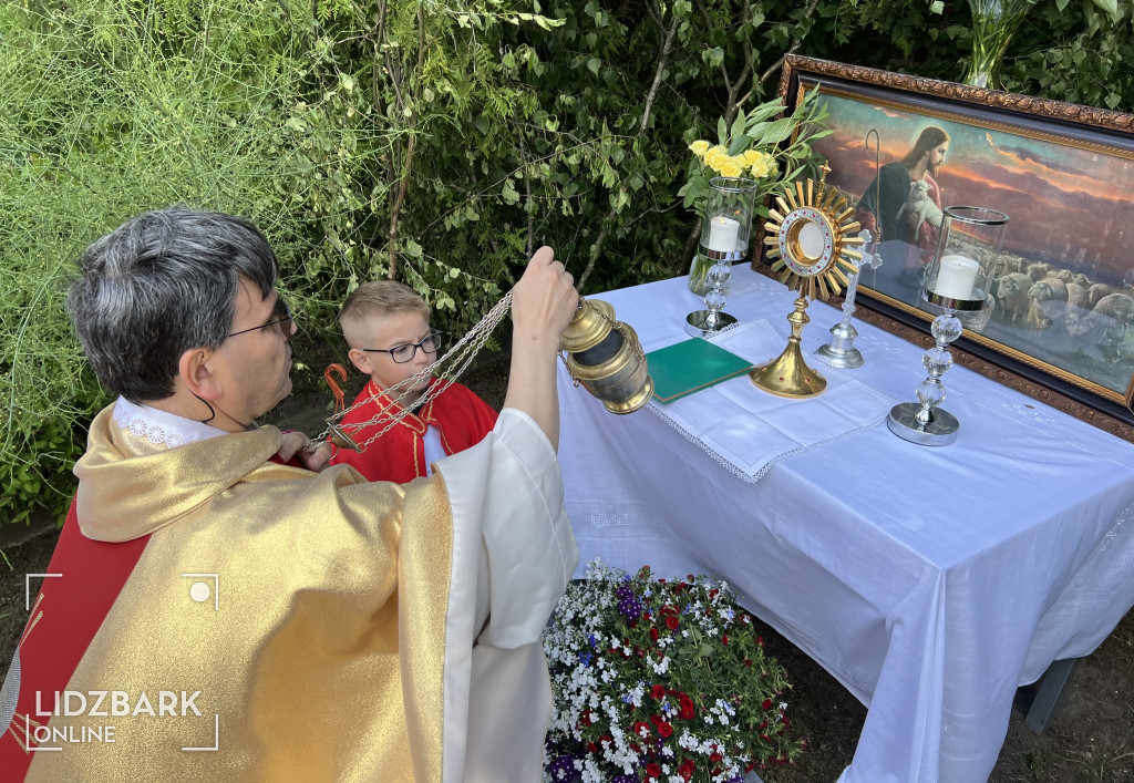 Boże Ciało w Kiełpinach