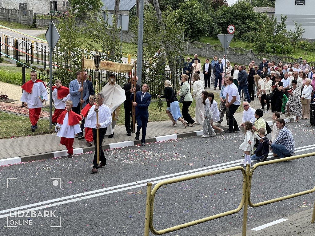 Boże Ciało w Kiełpinach