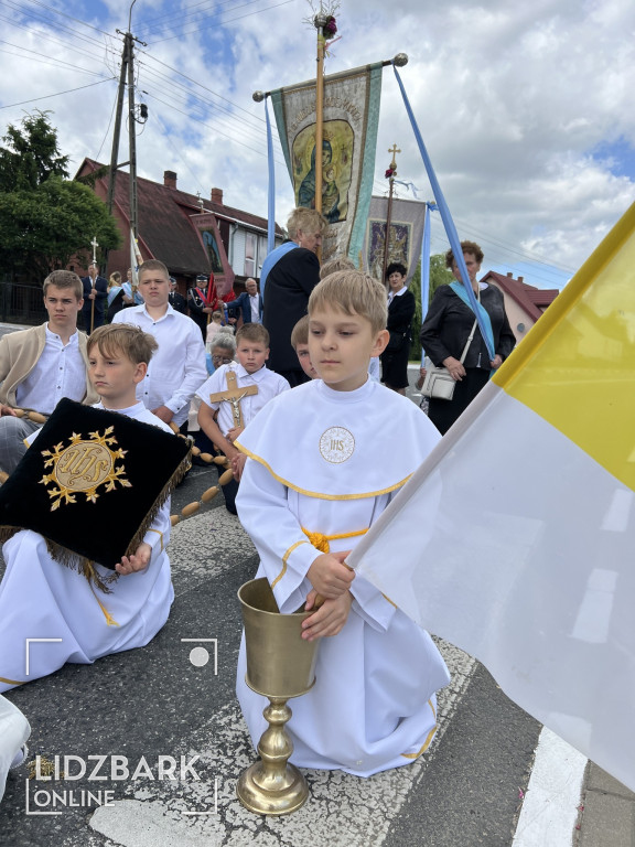 Boże Ciało w Kiełpinach