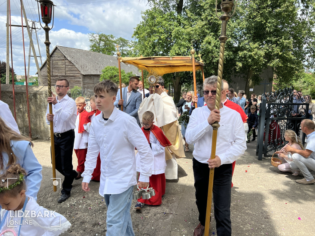 Boże Ciało w Kiełpinach