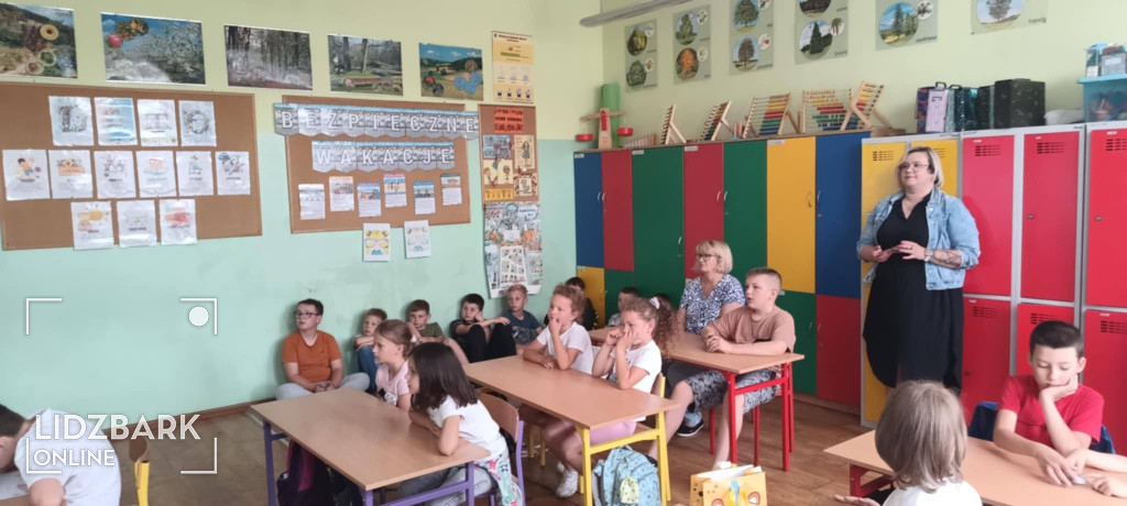 Szkoła Podstawowa w Bryńsku spotkanie z SANEPID