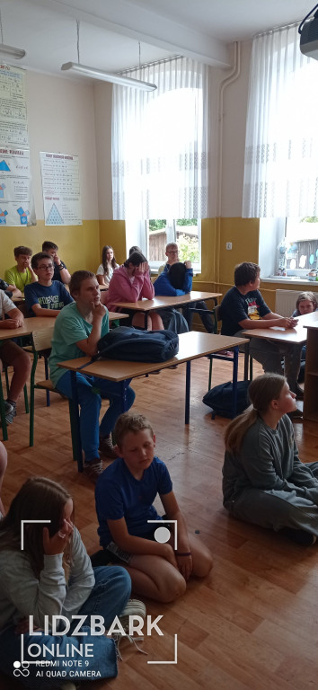 Szkoła Podstawowa w Bryńsku spotkanie z SANEPID
