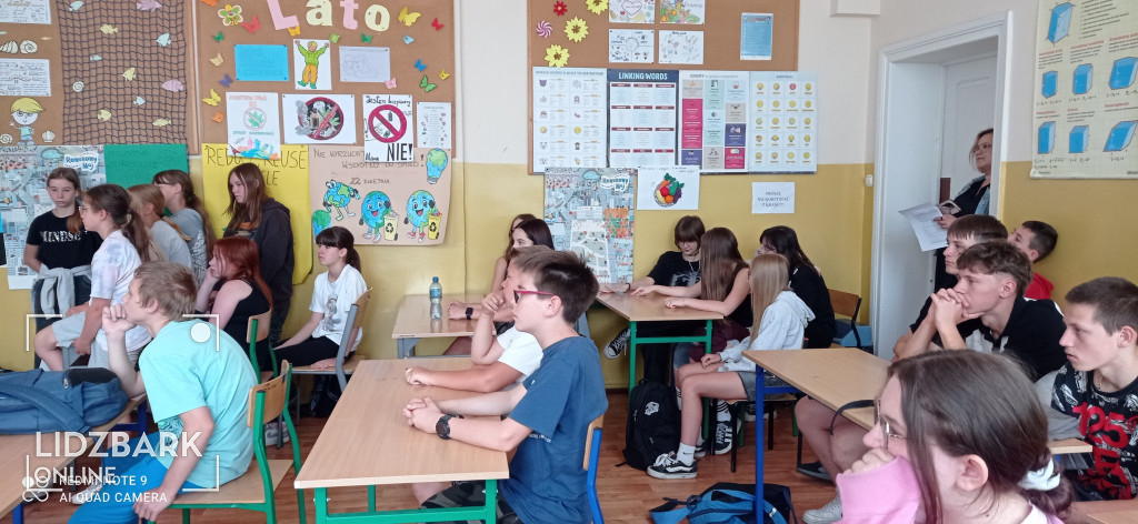 Szkoła Podstawowa w Bryńsku spotkanie z SANEPID