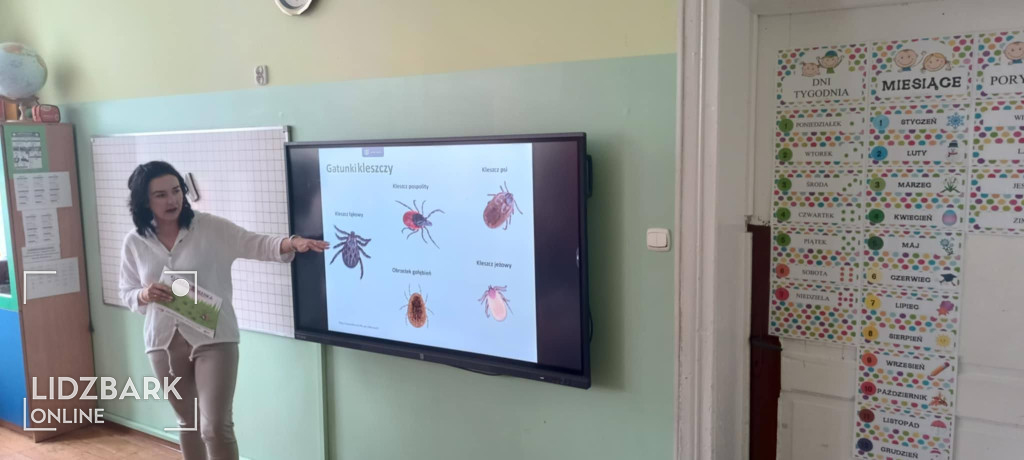 Szkoła Podstawowa w Bryńsku spotkanie z SANEPID