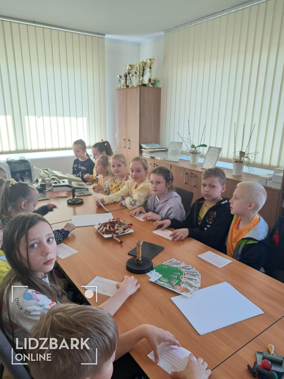 Uczniowie SP2 w Banku Spółdzielczym