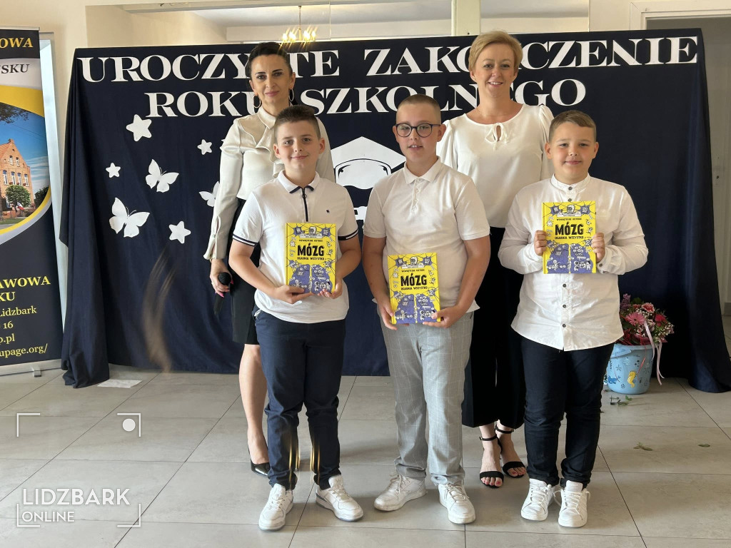 Zakończenie roku szkolnego w SP w Bryńsku