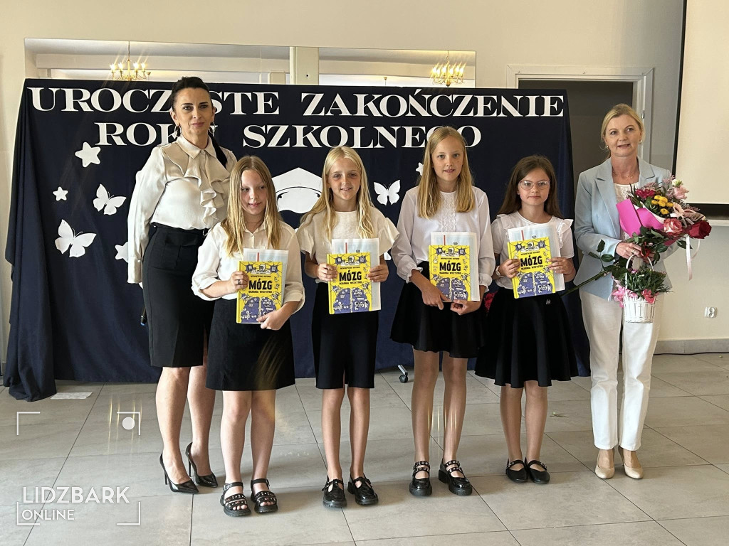 Zakończenie roku szkolnego w SP w Bryńsku