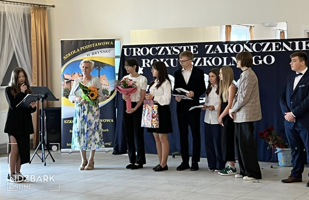 Zakończenie roku szkolnego w SP w Bryńsku