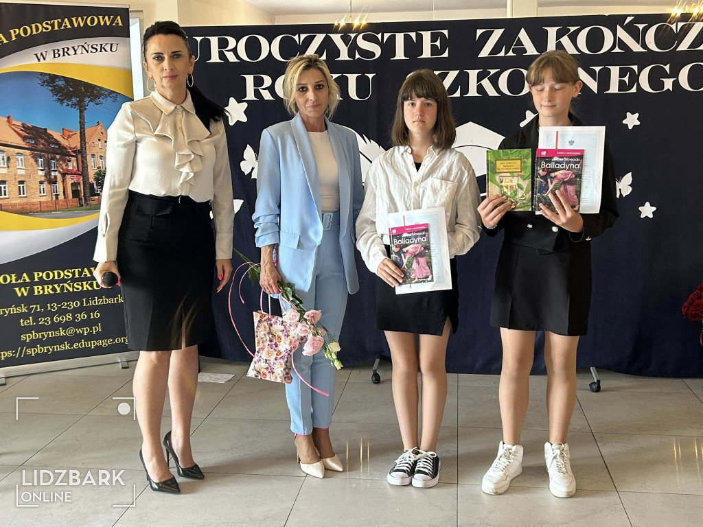 Zakończenie roku szkolnego w SP w Bryńsku