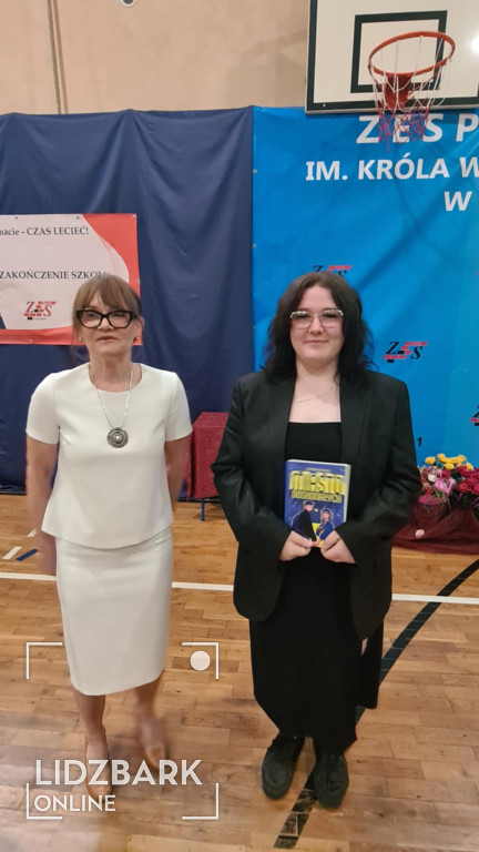 Zakończenie roku szkolnego ZS w Lidzbarku.