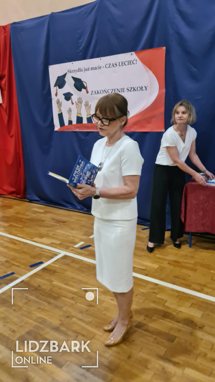 Zakończenie roku szkolnego ZS w Lidzbarku.