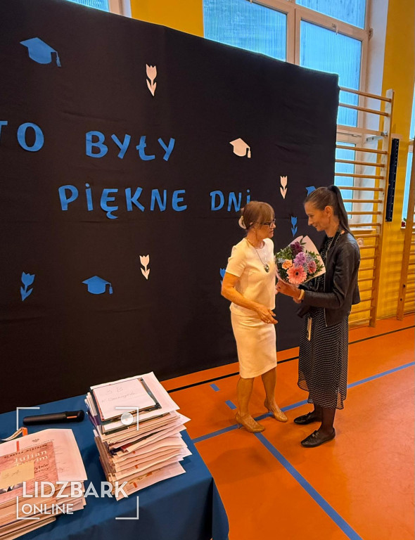 Zakończenie roku szkolnego ZS w Lidzbarku.