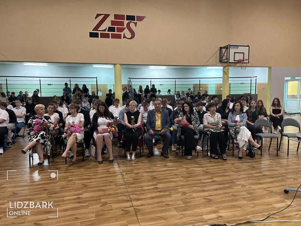 Zakończenie roku szkolnego ZS w Lidzbarku.