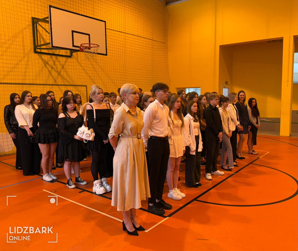 Zakończenie roku szkolnego ZS w Lidzbarku.