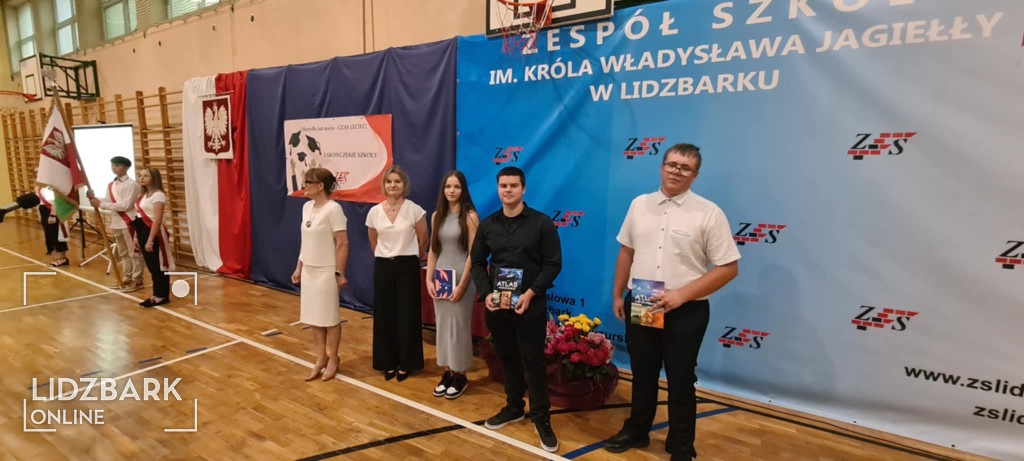 Zakończenie roku szkolnego ZS w Lidzbarku.