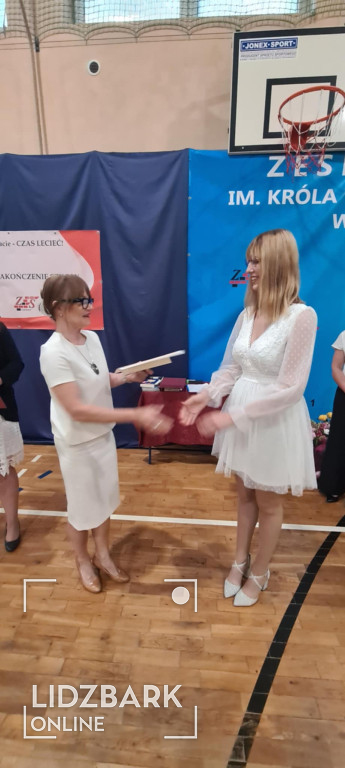 Zakończenie roku szkolnego ZS w Lidzbarku.