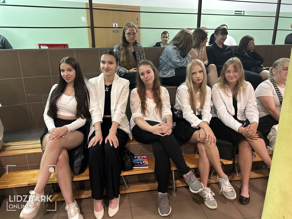 Zakończenie roku szkolnego ZS w Lidzbarku.