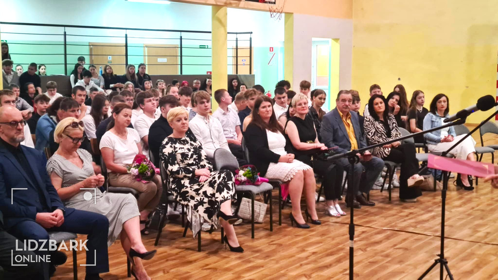 Zakończenie roku szkolnego ZS w Lidzbarku.