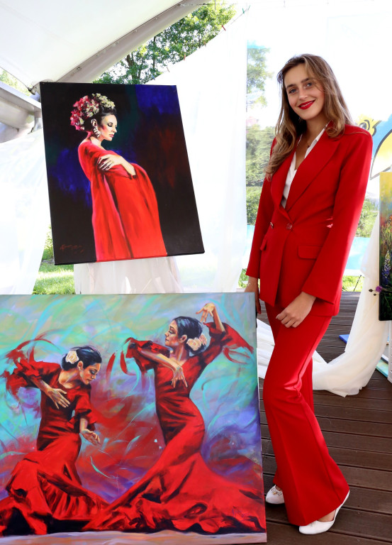 Promocja książki w lidzbarskim amfiteatrze