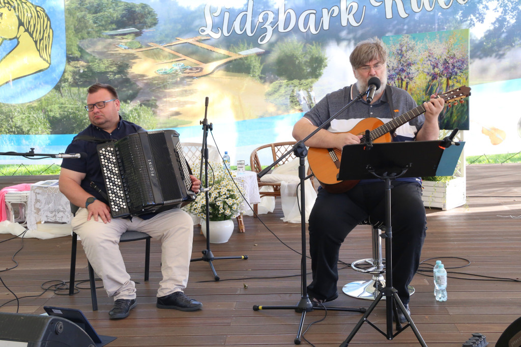 Promocja książki w lidzbarskim amfiteatrze