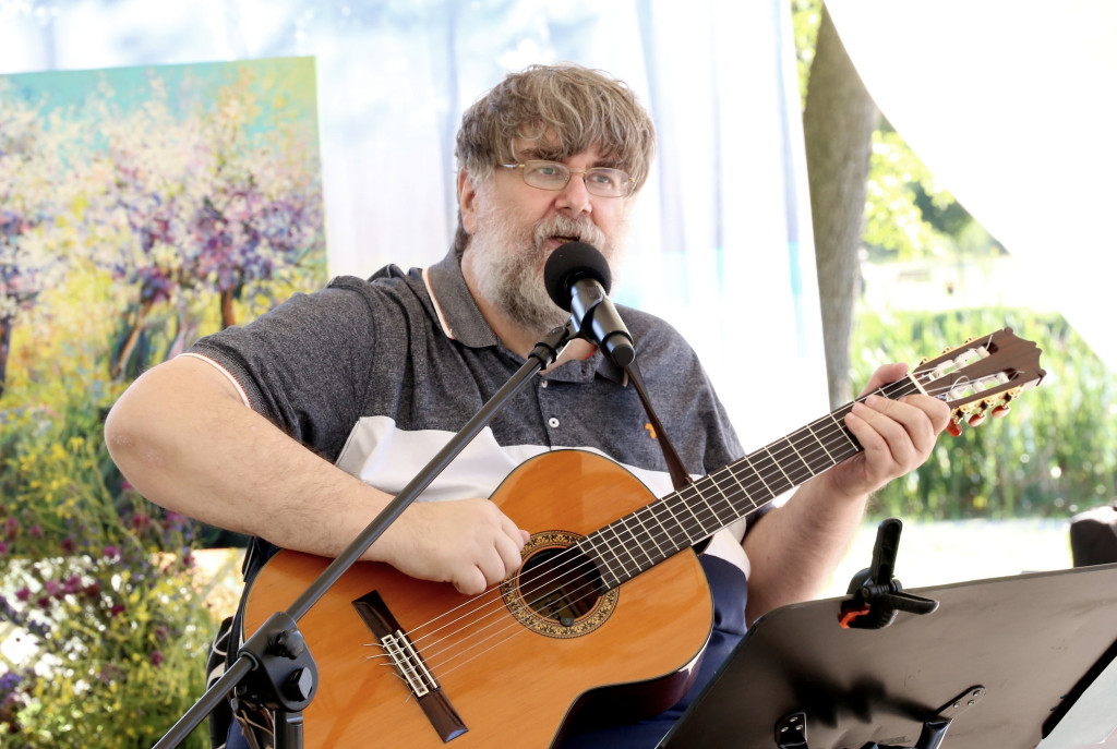 Promocja książki w lidzbarskim amfiteatrze