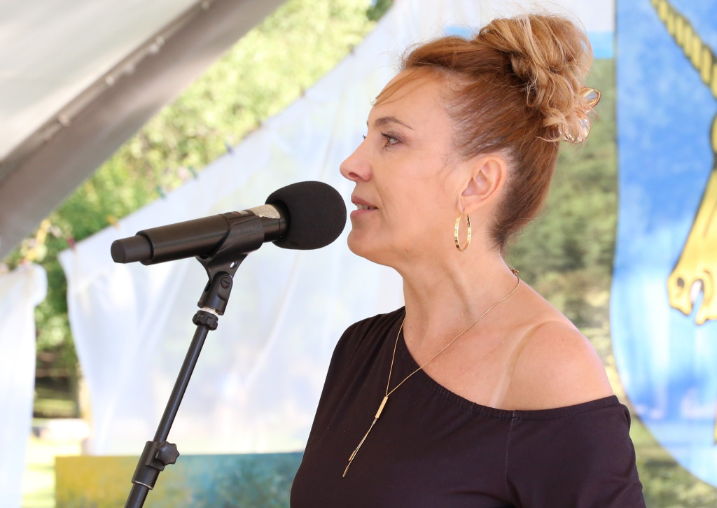 Promocja książki w lidzbarskim amfiteatrze