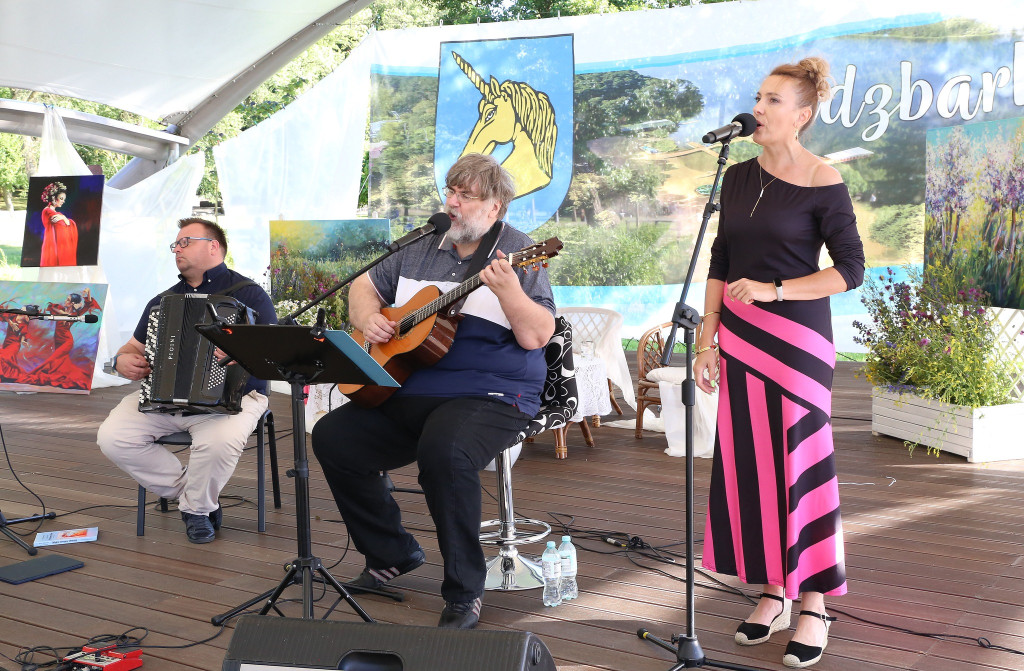 Promocja książki w lidzbarskim amfiteatrze