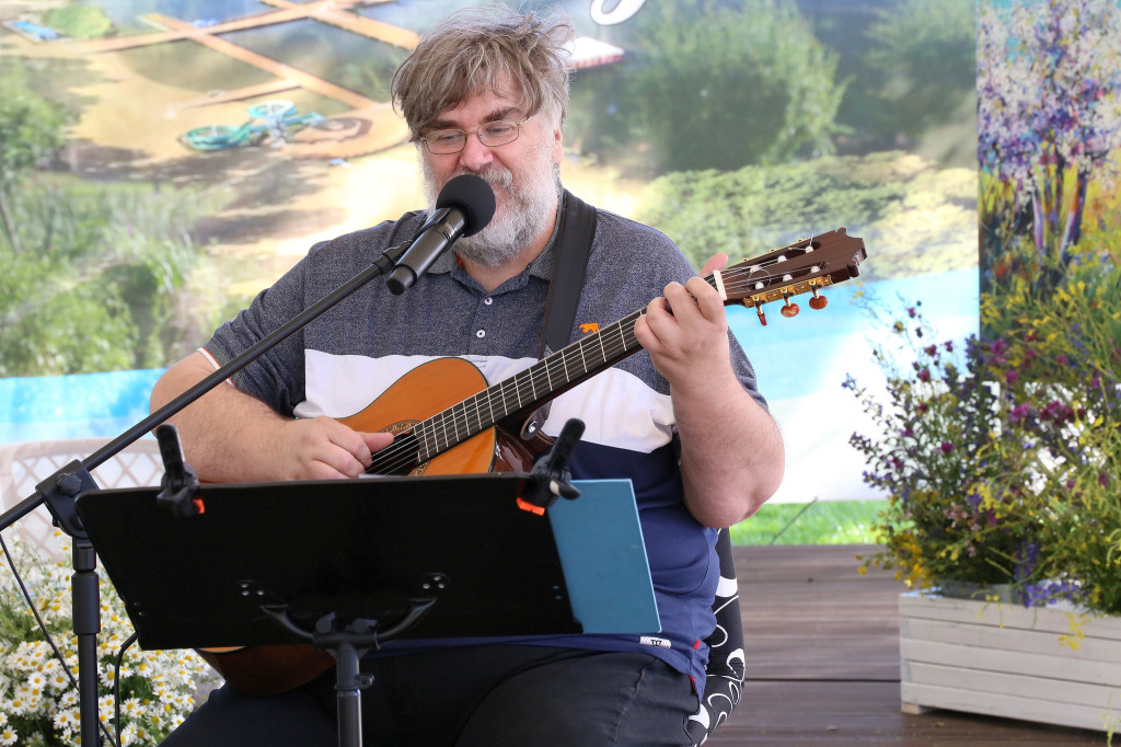 Promocja książki w lidzbarskim amfiteatrze