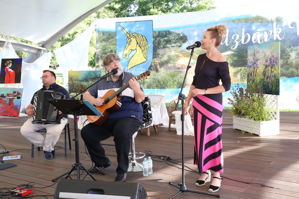 Promocja książki w lidzbarskim amfiteatrze