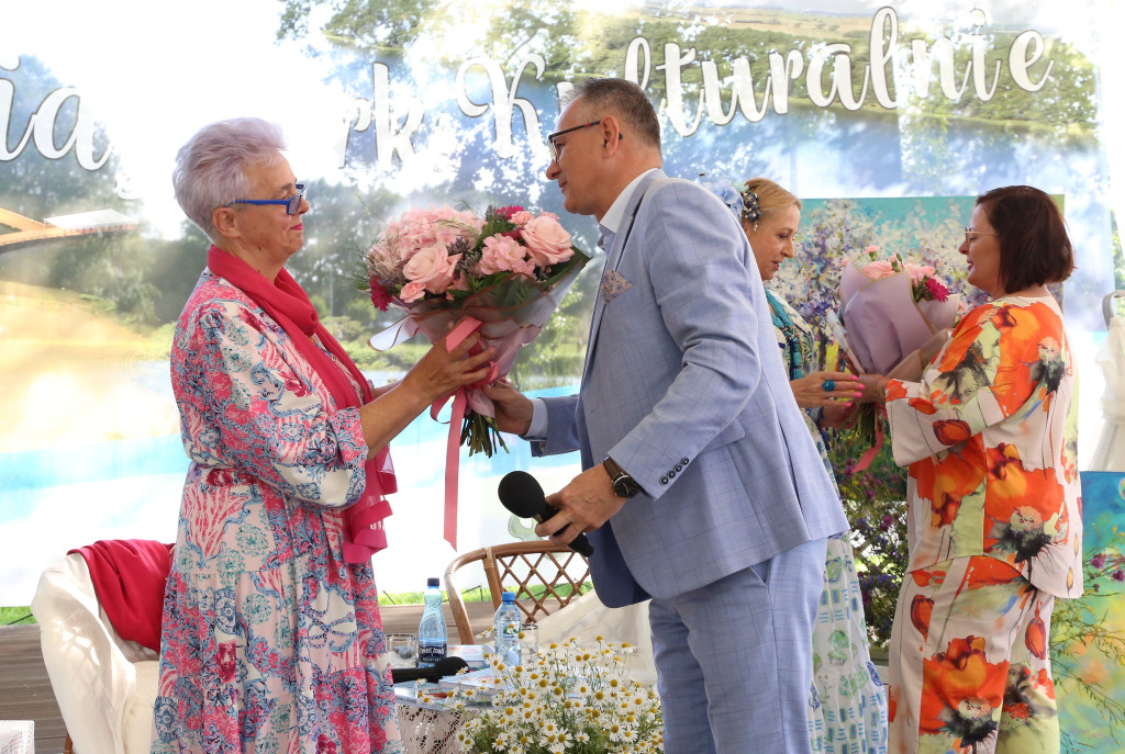 Promocja książki w lidzbarskim amfiteatrze