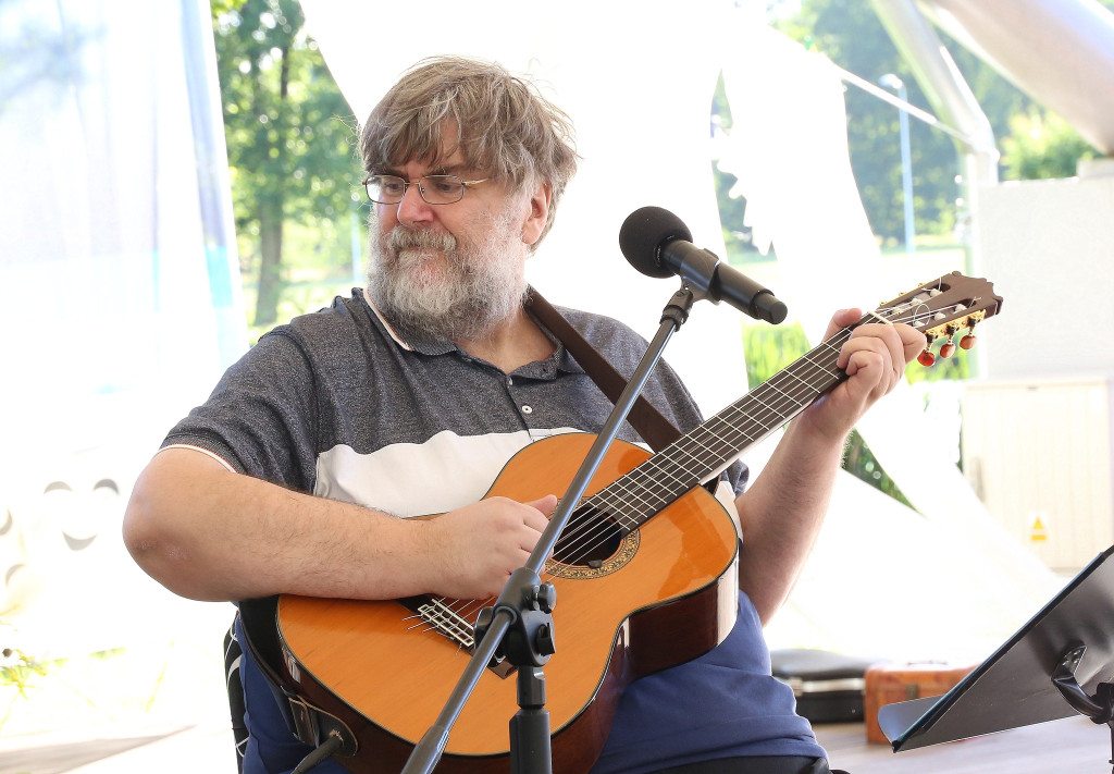 Promocja książki w lidzbarskim amfiteatrze