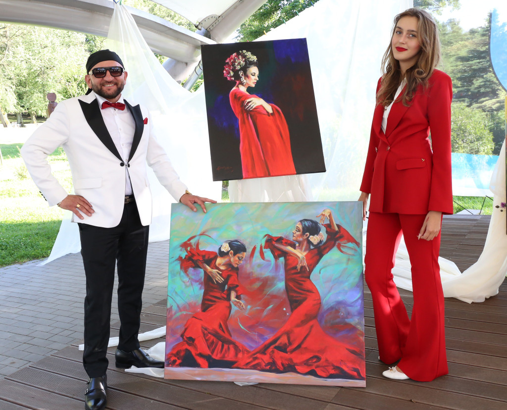 Promocja książki w lidzbarskim amfiteatrze