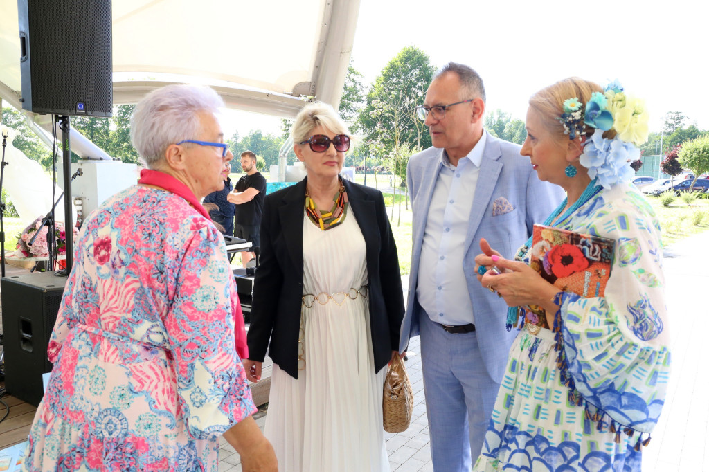 Promocja książki w lidzbarskim amfiteatrze