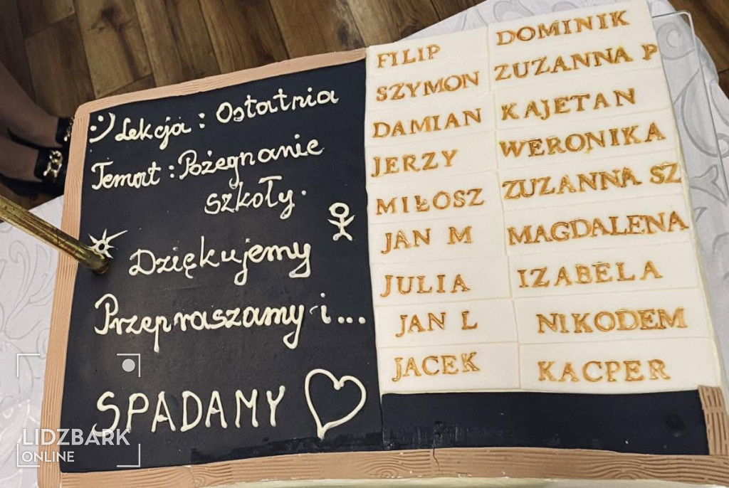 SP Kiełpiny zakończenie roku szkolnego