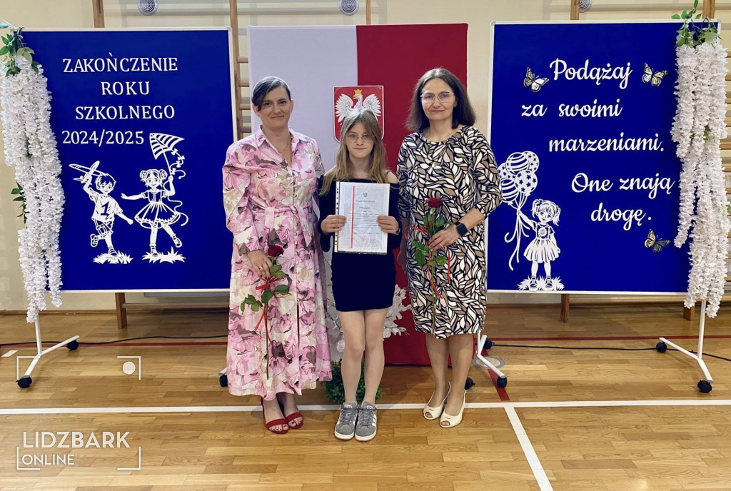 SP Kiełpiny zakończenie roku szkolnego