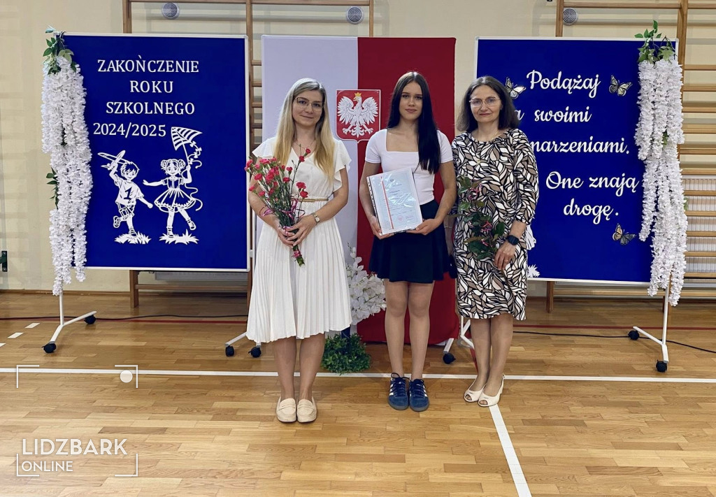 SP Kiełpiny zakończenie roku szkolnego