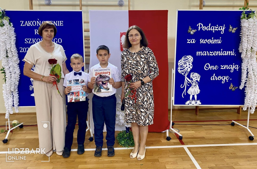 SP Kiełpiny zakończenie roku szkolnego