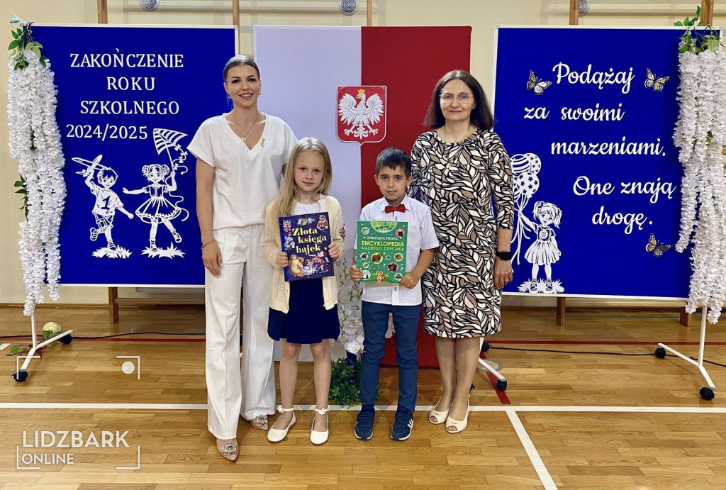 SP Kiełpiny zakończenie roku szkolnego