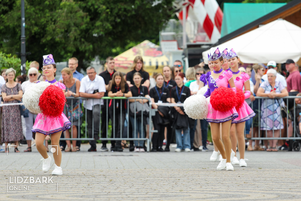 Parady marszowe na Festiwalu Orkiestr OSP w Wiśle