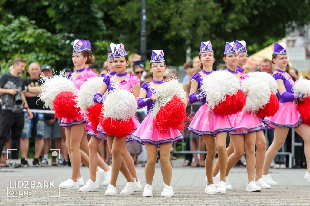 Parady marszowe na Festiwalu Orkiestr OSP w Wiśle