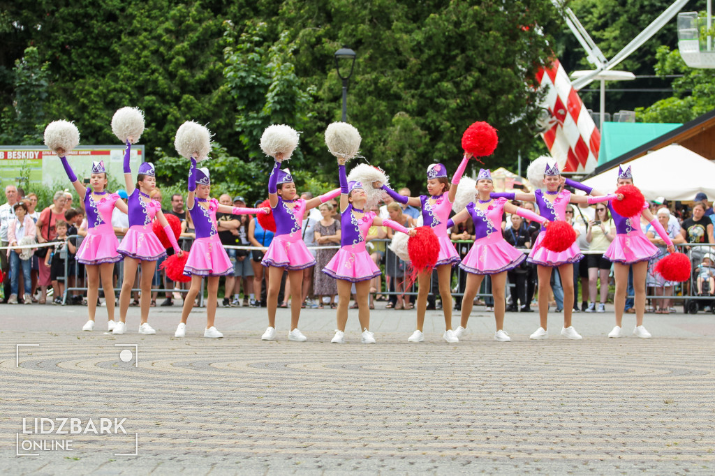 Parady marszowe na Festiwalu Orkiestr OSP w Wiśle