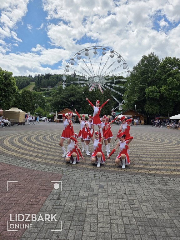 Parady marszowe na Festiwalu Orkiestr OSP w Wiśle