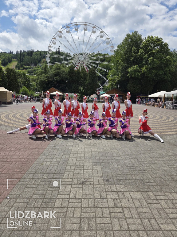 Parady marszowe na Festiwalu Orkiestr OSP w Wiśle