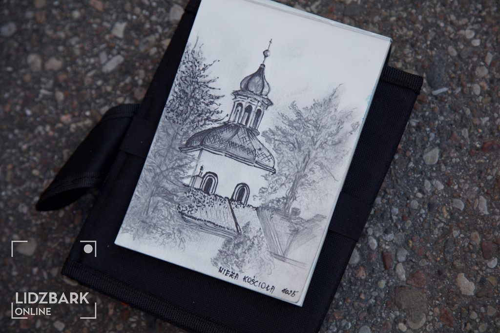 Urban sketching w Lidzbarku – artystyczny spacer