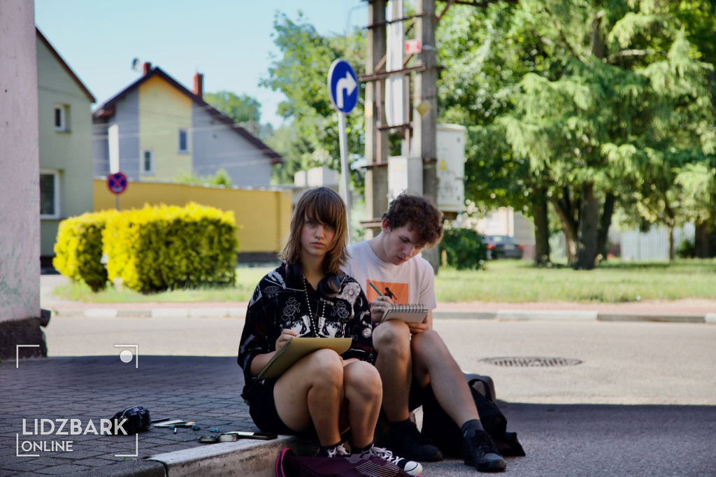 Urban sketching w Lidzbarku – artystyczny spacer