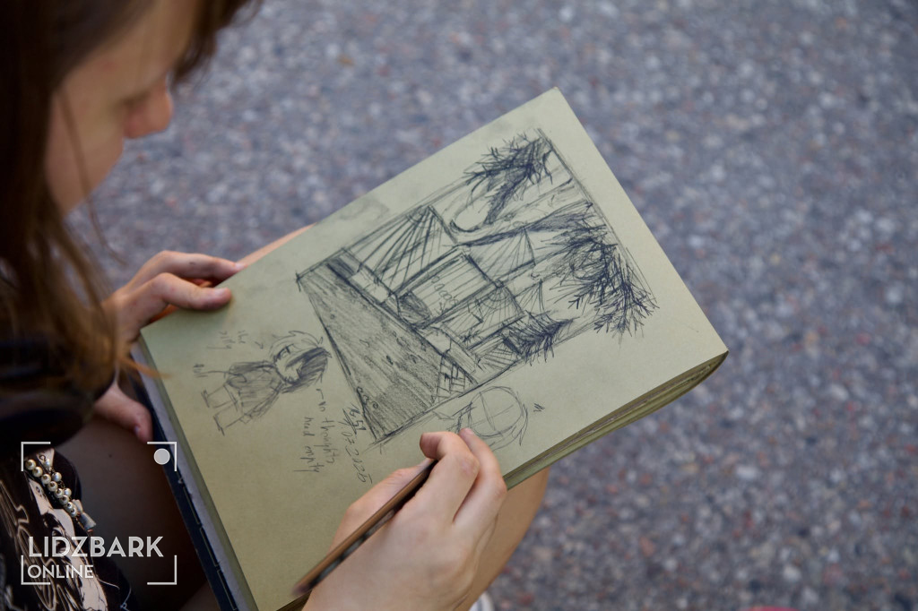 Urban sketching w Lidzbarku – artystyczny spacer