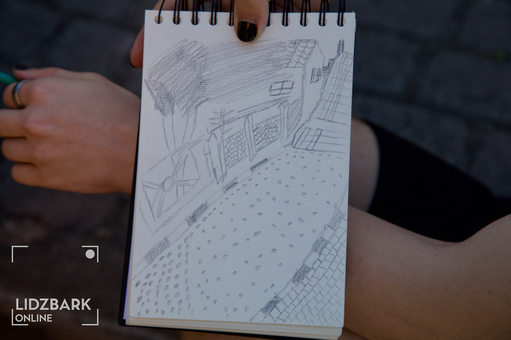 Urban sketching w Lidzbarku – artystyczny spacer